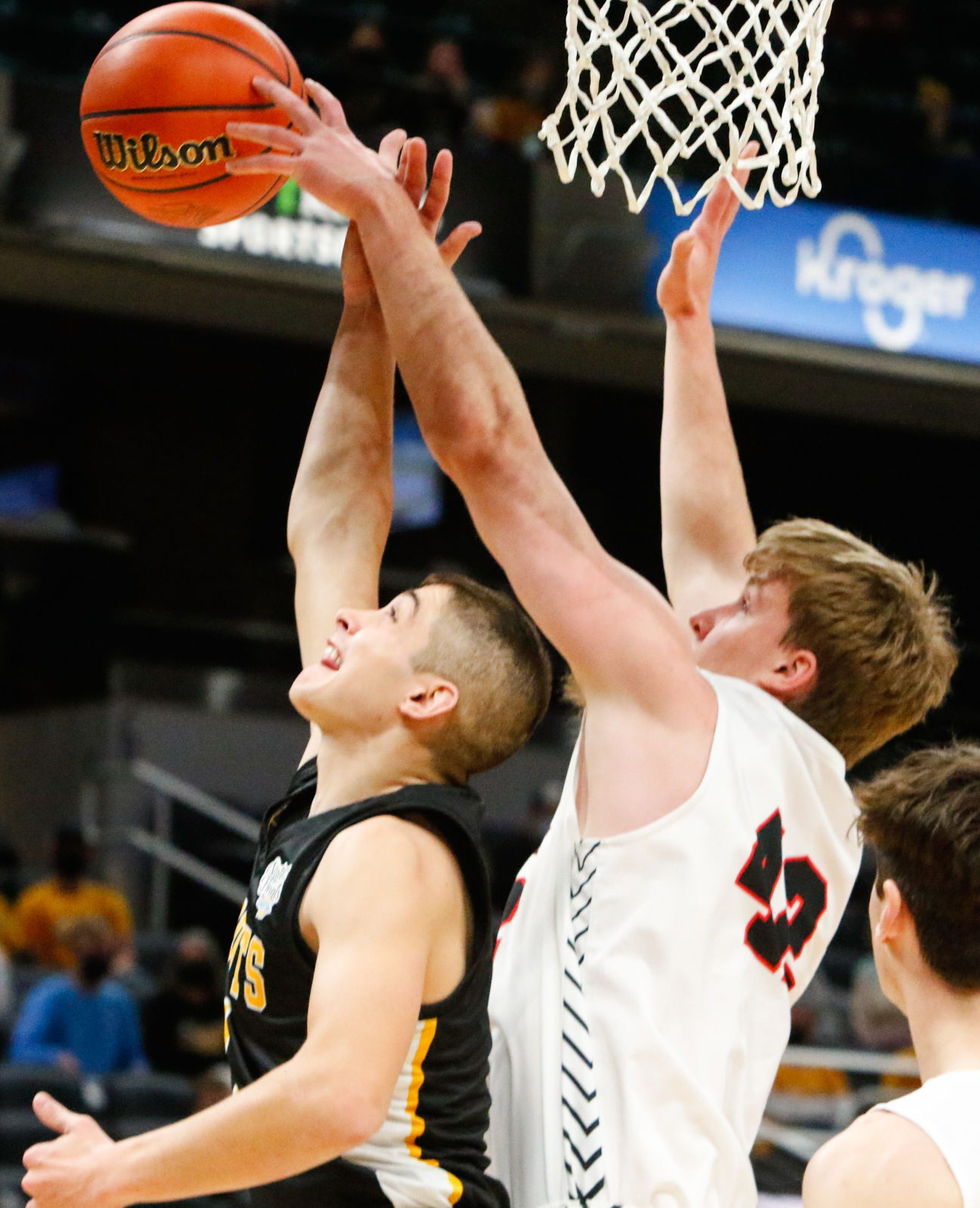 Class A boys basketball state final: Kouts vs. Barr-Reeve